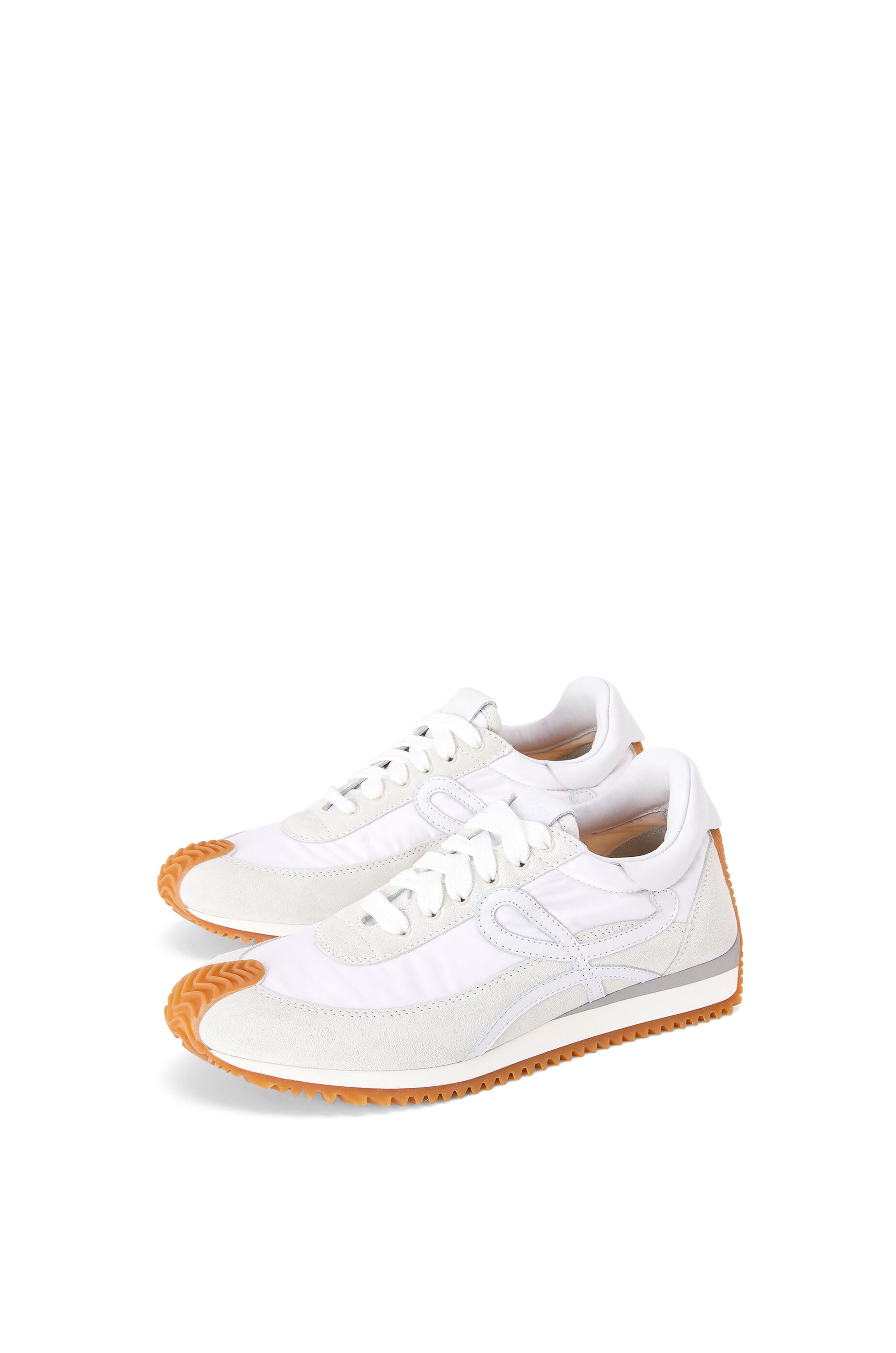 Flow runner in suede and nylon - 6