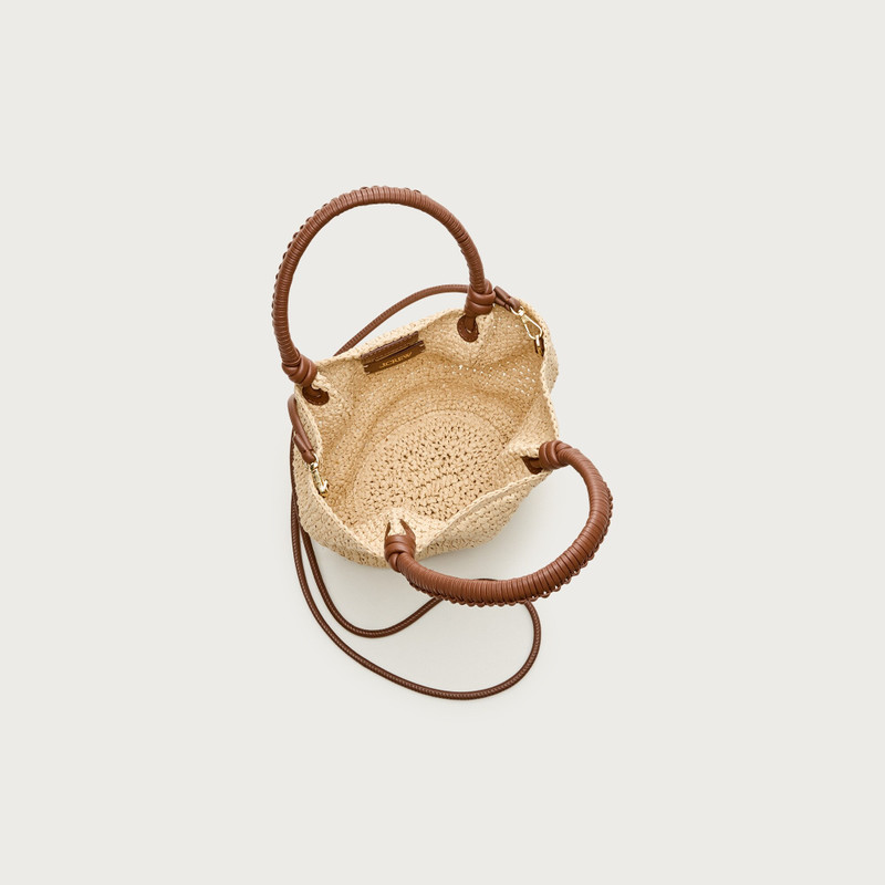 Small handknotted top-handle bag 3
