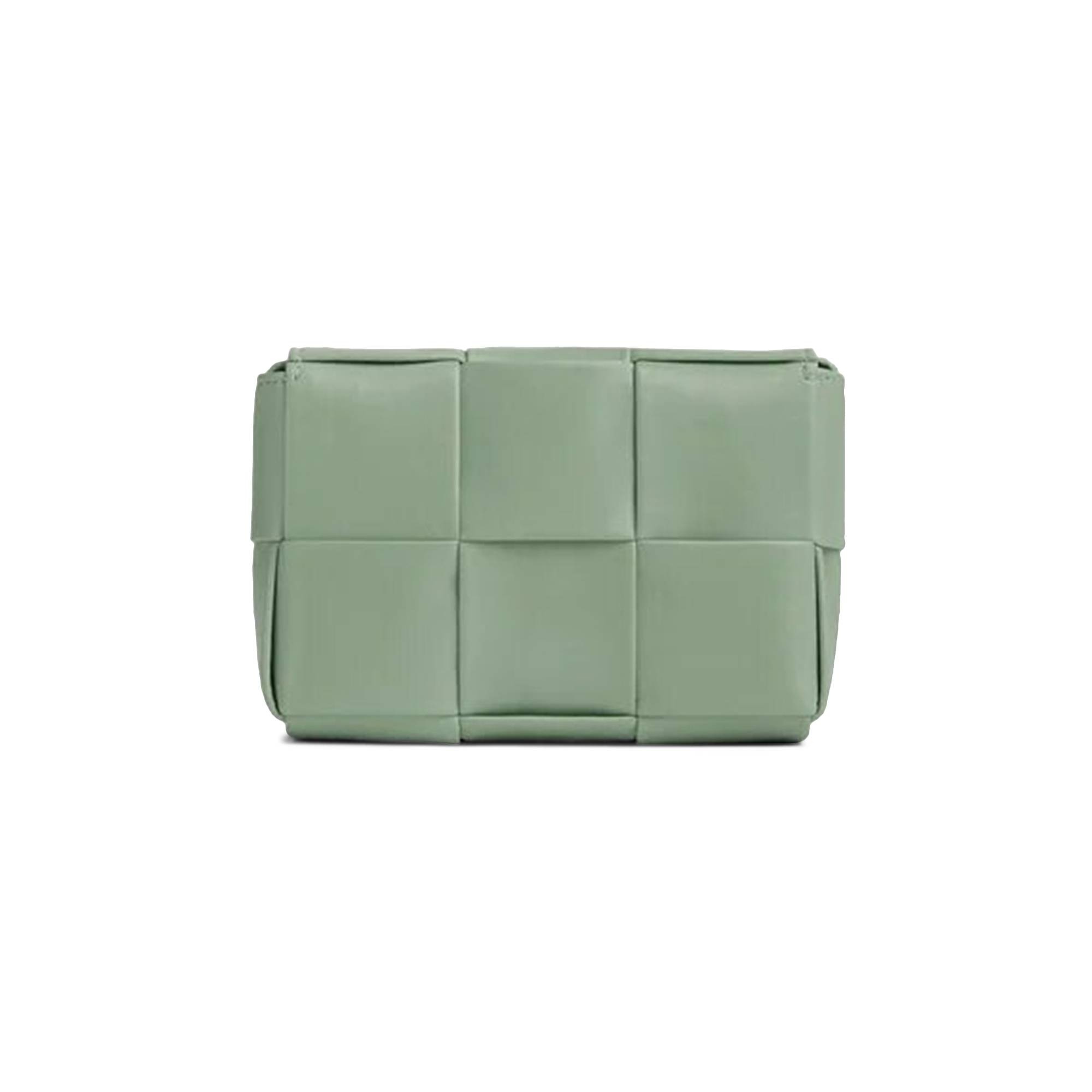 Bottega Veneta Mini Cassette Bag 'New Sauge/Silver' - 2