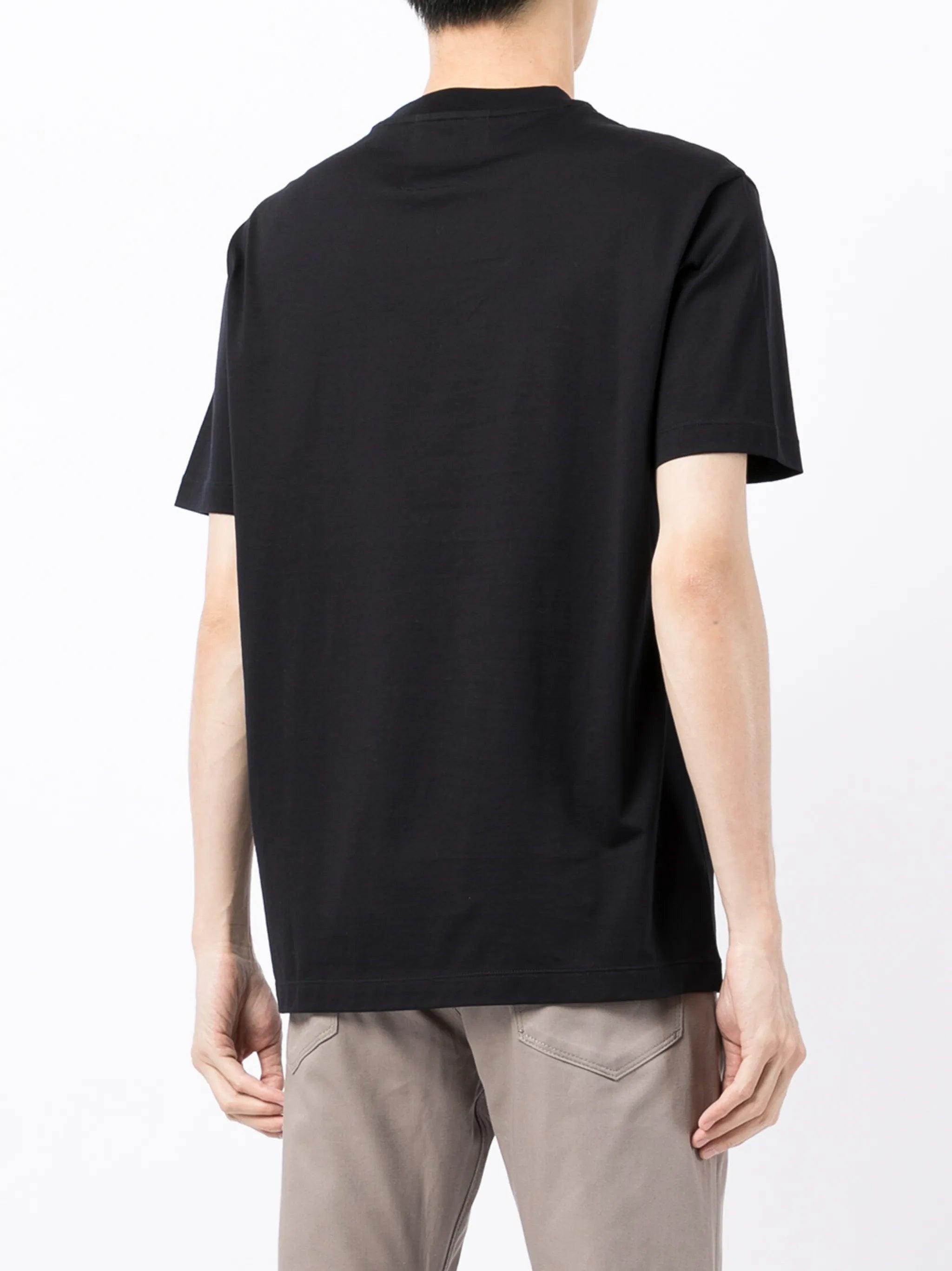 Emporio Armani Logo-print Crewneck T-shirt - 4