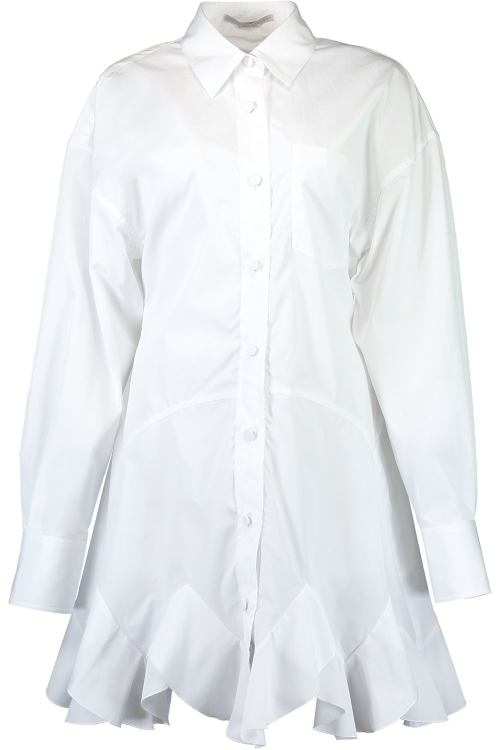 Stella McCartney Ruffled Shirt Dress | marissacollections