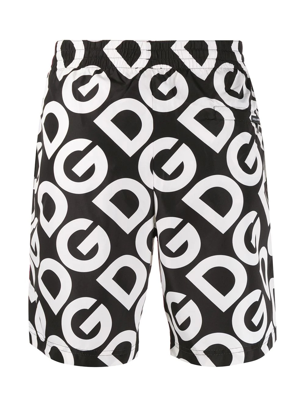 logo print swimming shorts - 2