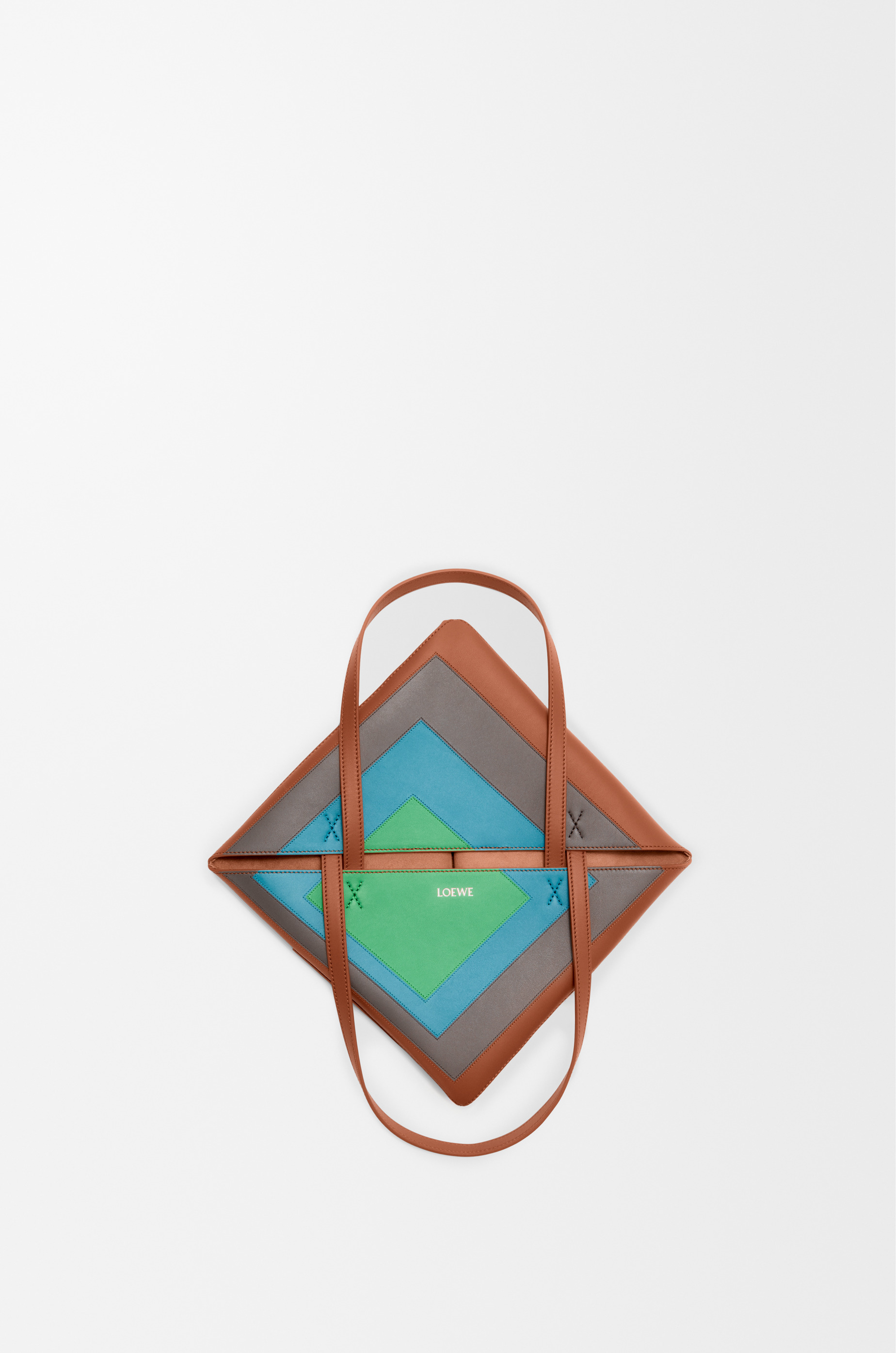 Medium Puzzle Fold tote in nappa calfskin - 8
