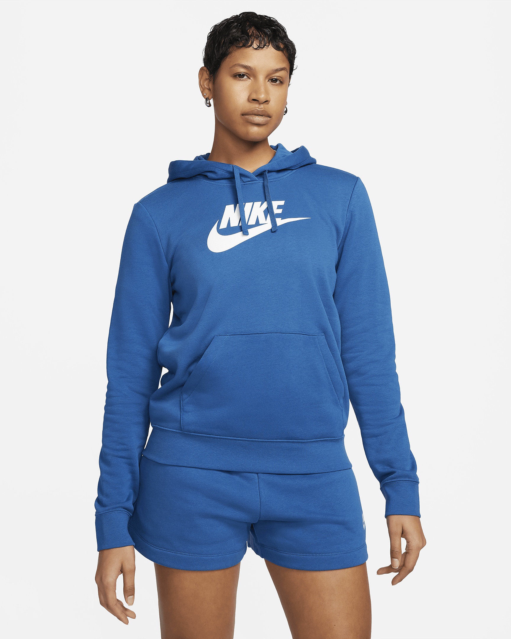 Nike Sportswear Club Fleece Women's Logo Pullover Hoodie - 1