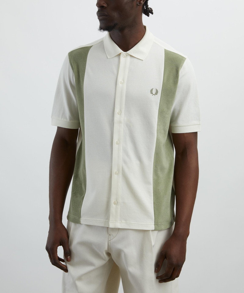 Fred Perry Towelling Panel Polo Shirt outlook