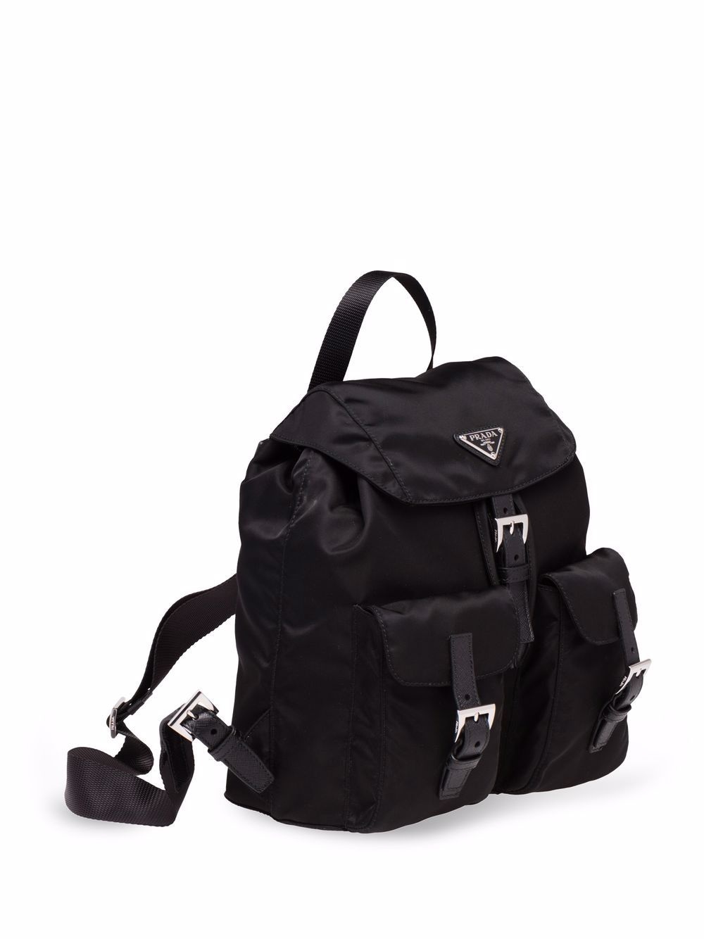 logo-plaque backpack - 4