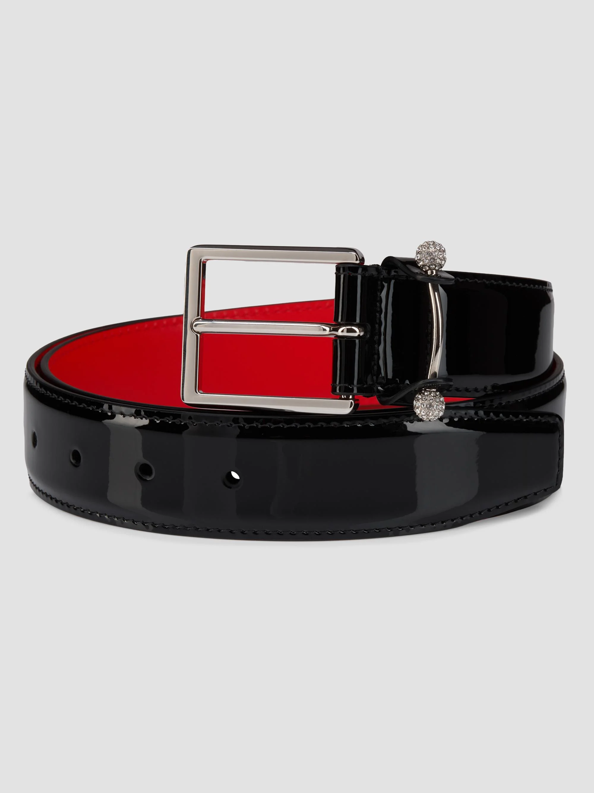 Men's Chambeliss Patent Leather Belt - Black - 1