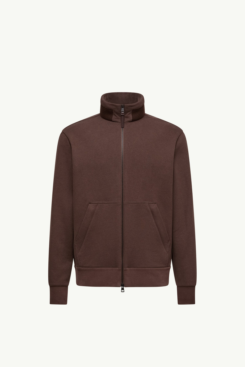 Cotton & Cashmere Zip-Up Sweatshirt 1
