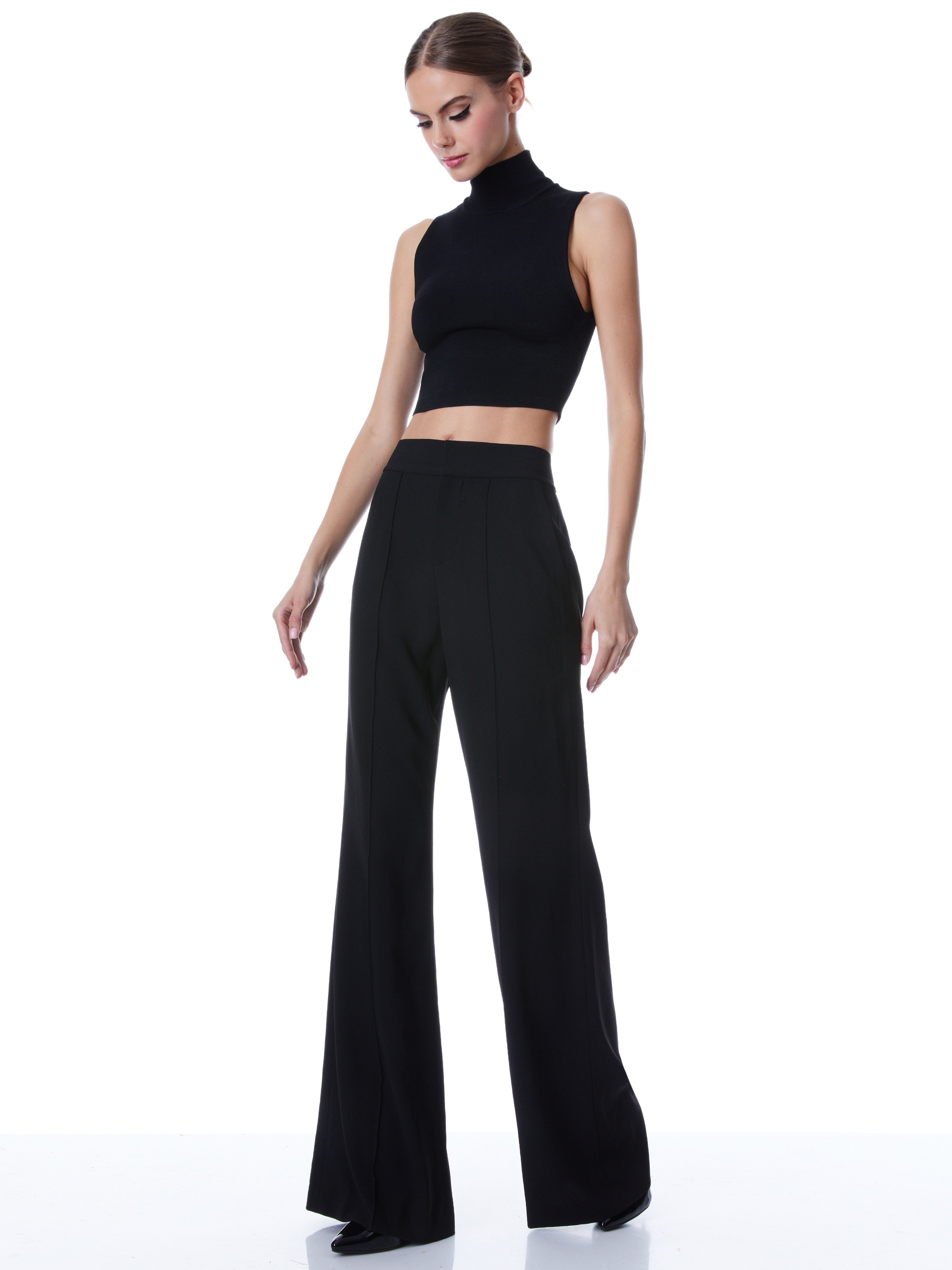 DYLAN HIGH WAISTED WIDE LEG PANT - 6