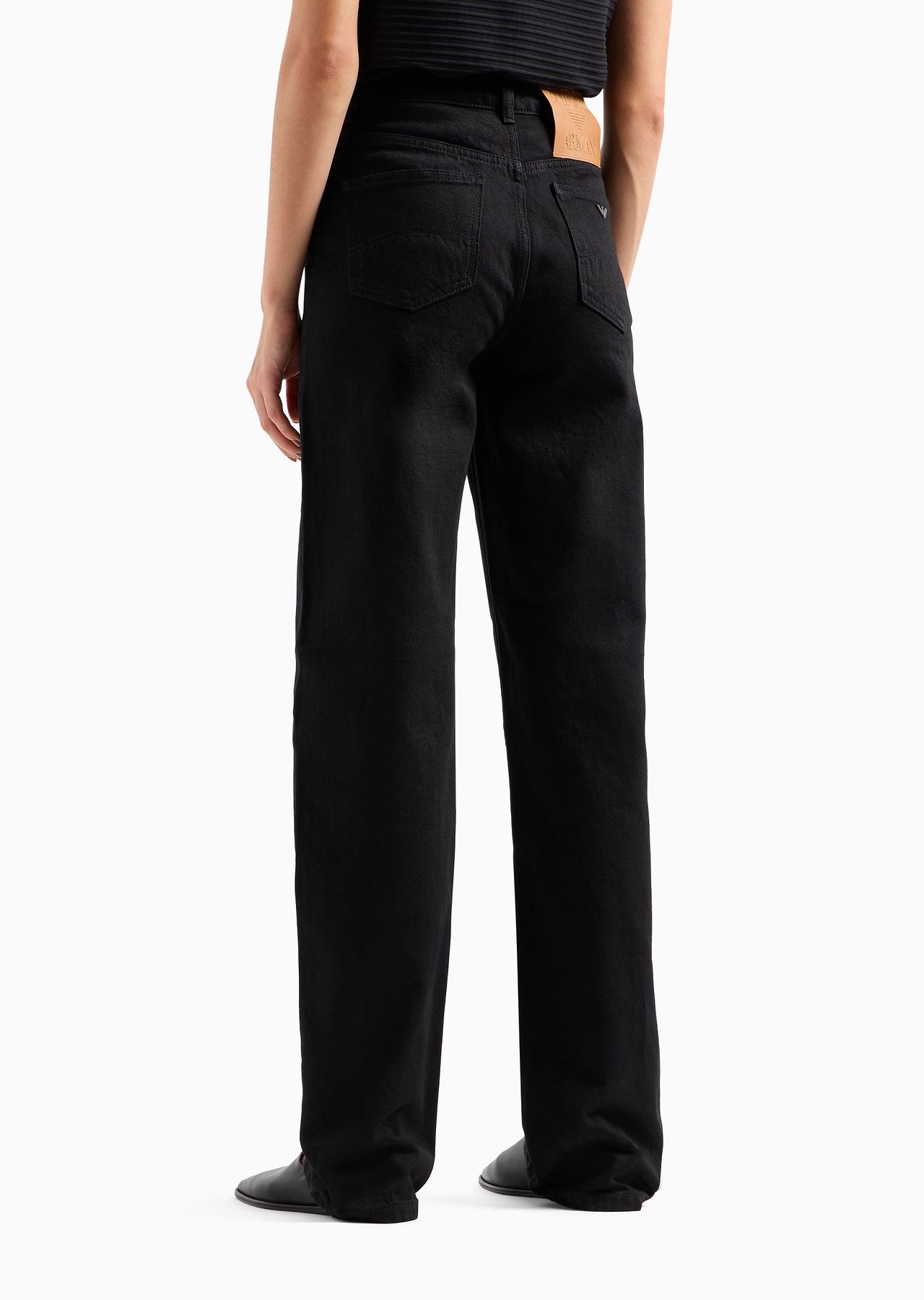 J4B mid-rise straight-leg, rinsed-denim jeans - 3