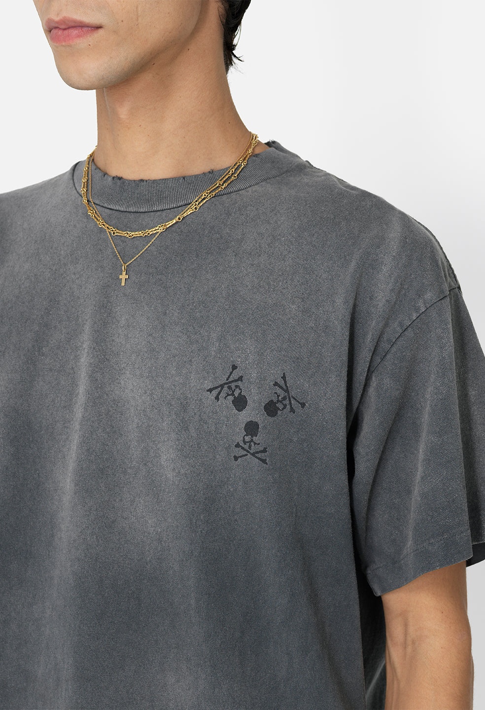JE X MASTERMIND VINTAGE ROCK TEE - 7