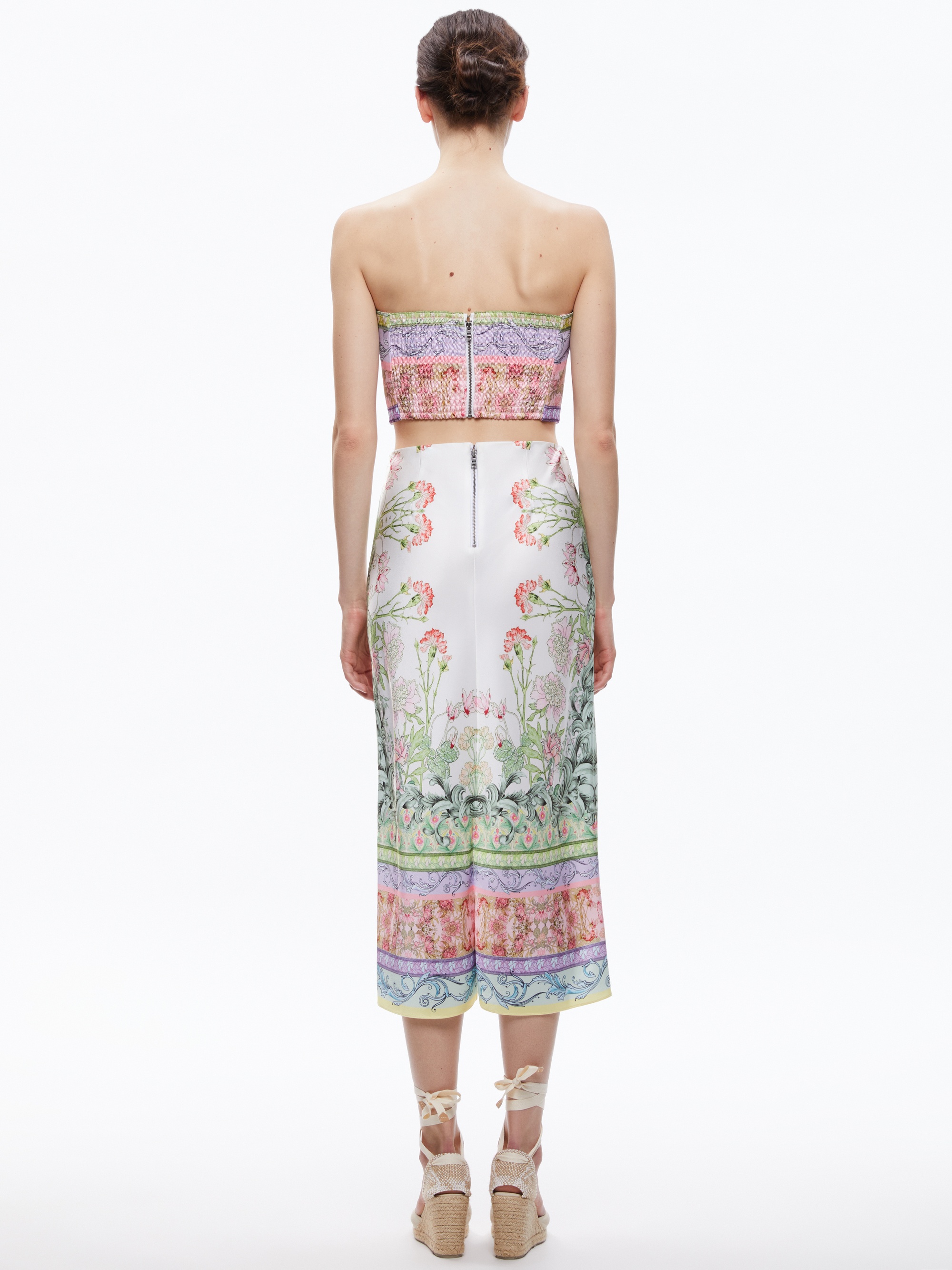 MAEVE SLIP MIDI SKIRT - 3