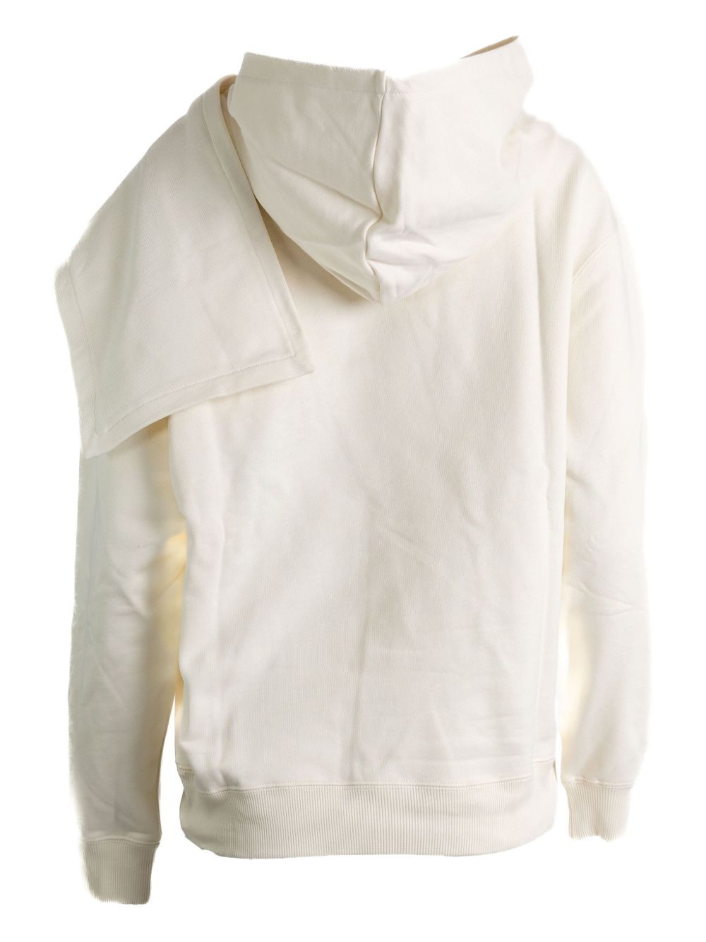 draped hoodie - 2