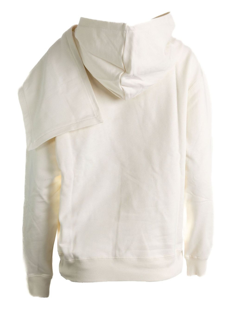 courrèges draped hoodie outlook