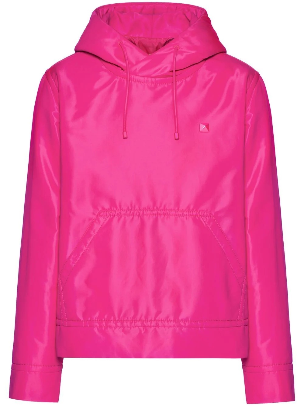 Rockstud technical fabric hoodie - 1