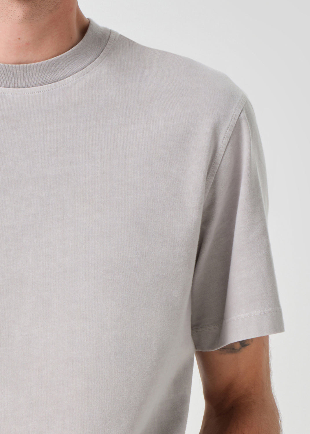 ASHA MOCK NECK TEE IN REFLECT - 5