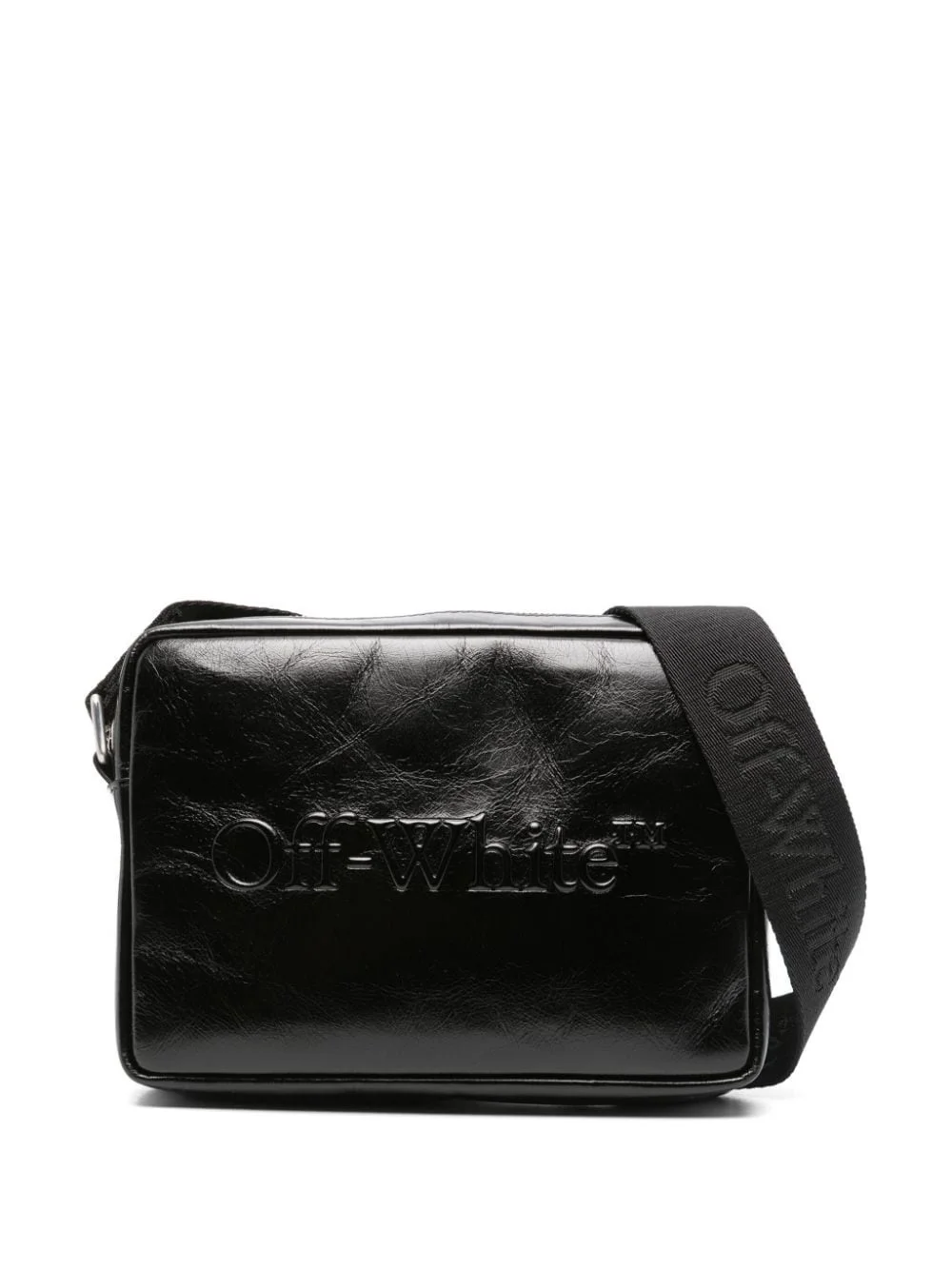Bookish leather messenger bag - 1