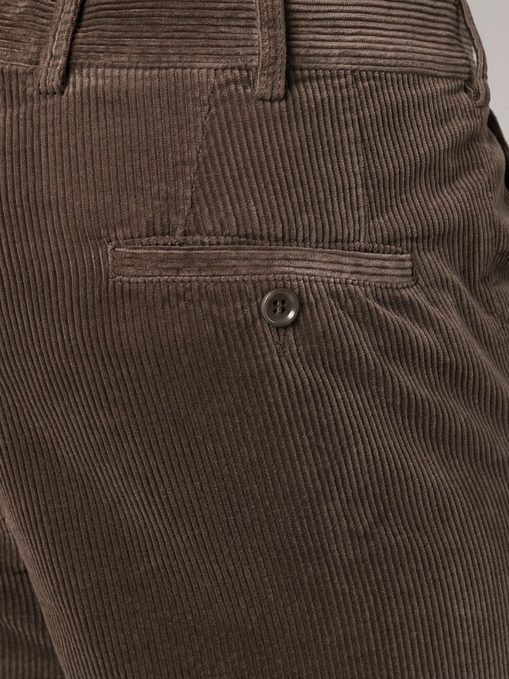 corduroy slim-cut chinos - 5