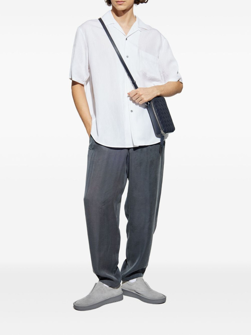 GIORGIO ARMANI pleated trousers outlook