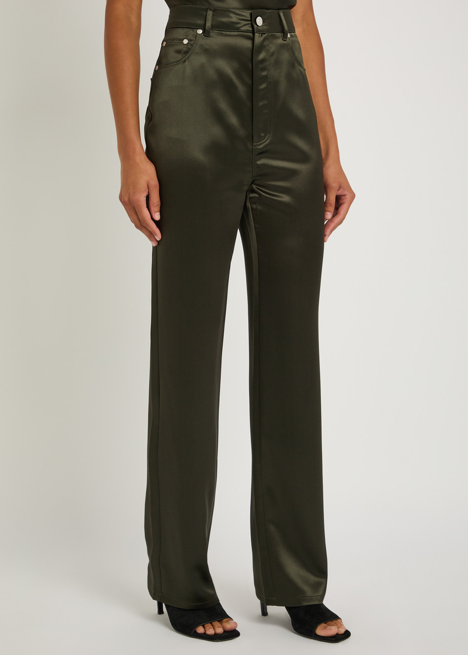 Nanushka Tita Satin Trousers - 2