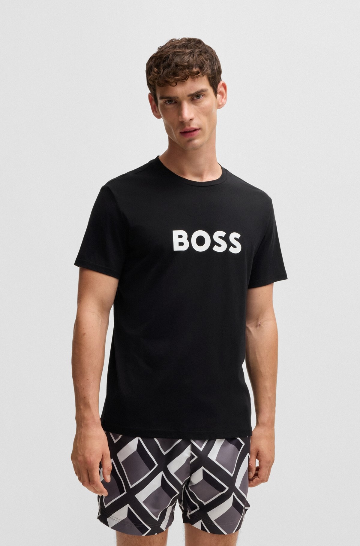 COTTON-JERSEY T-SHIRT WITH SPF 50+ UV PROTECTION - 2