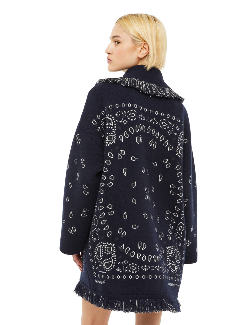 Bandana Jacquard Cardigan 10