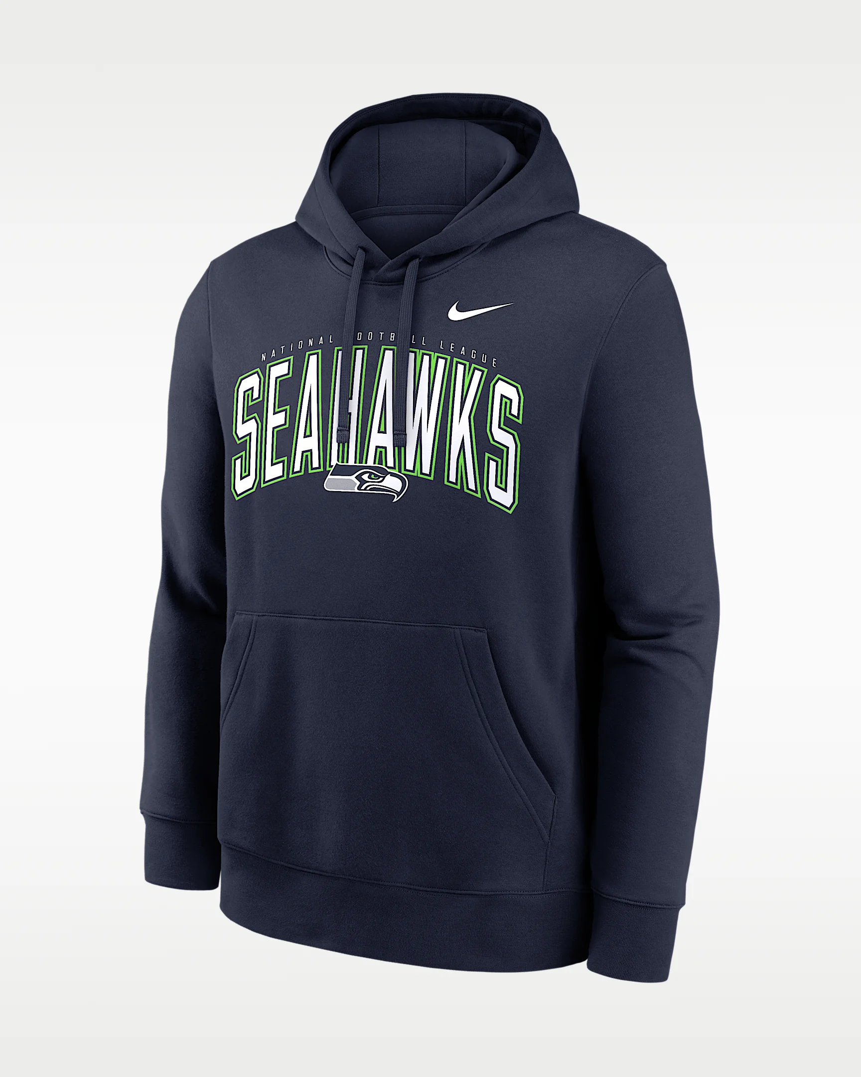 Seattle Seahawks Club Men's Nike NFL Pullover Hoodie - 1