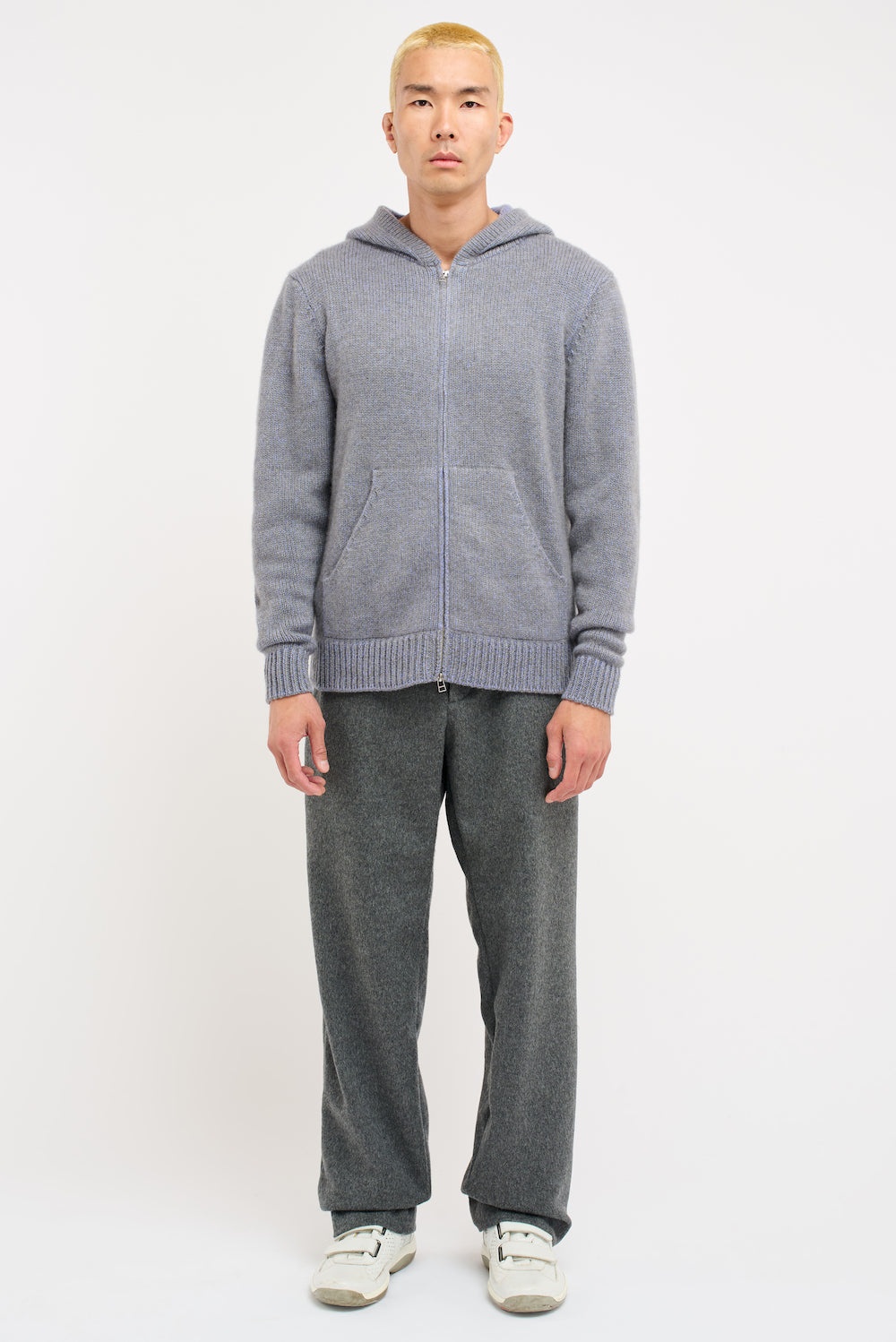 PLAITED ZIP HOODIE - 3