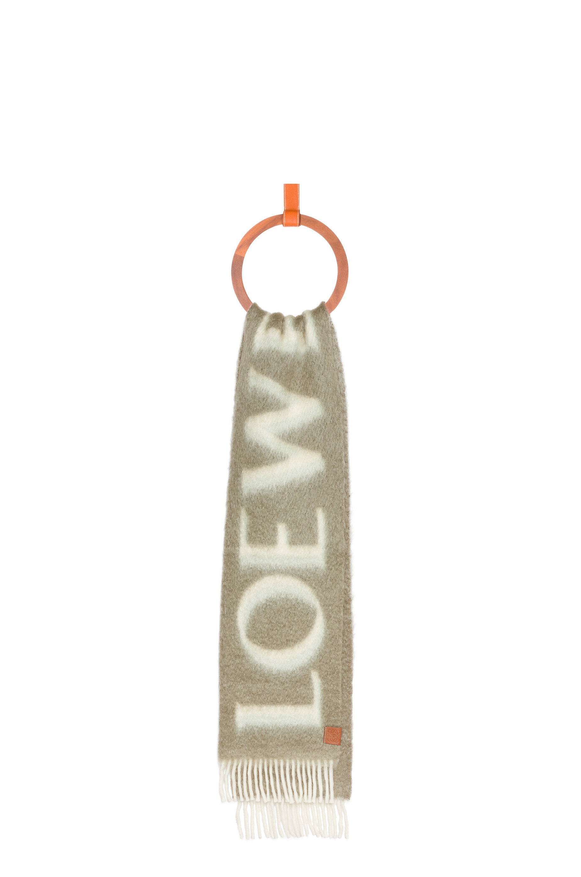 LOEWE scarf in wool and mohair - 1