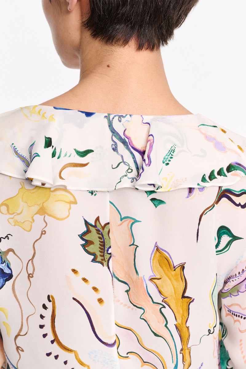 FLORAL TWIST blouse 5