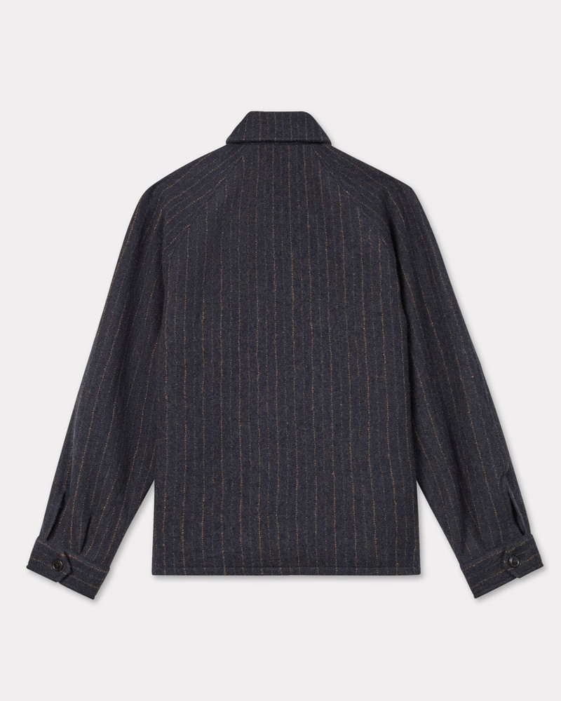 KENZO Striped wool blouson in virgin wool outlook