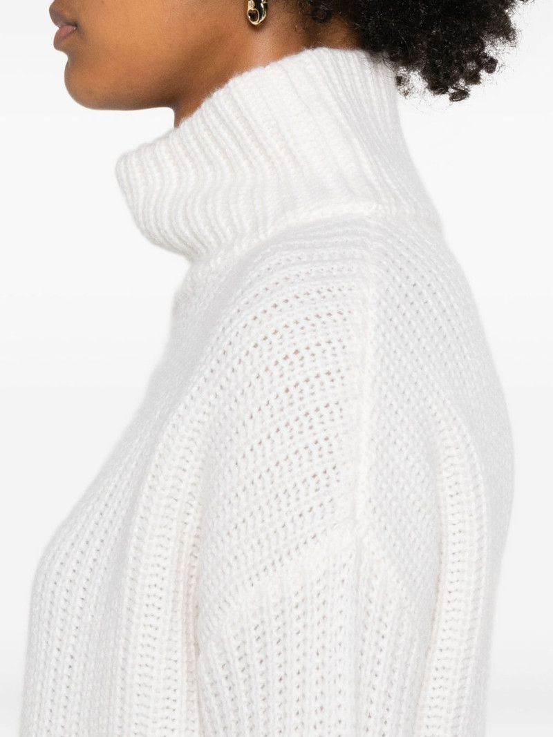 turtleneck ribbed sweater 5