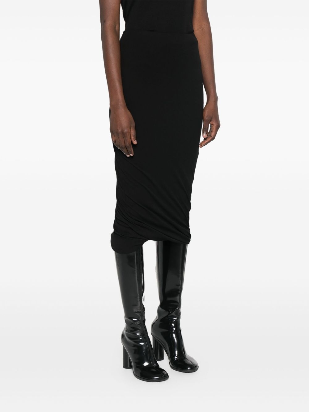 crepe midi skirt - 3