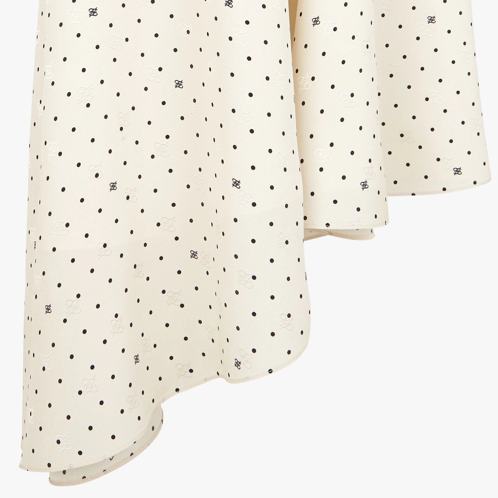White silk skirt - 3