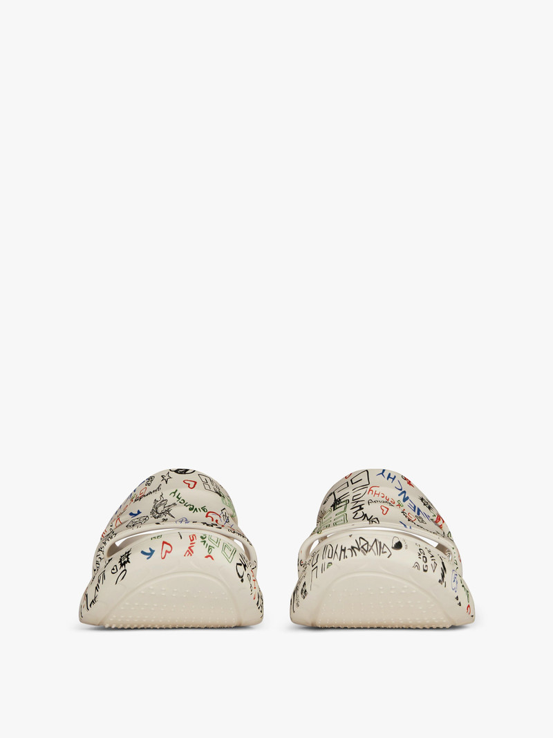 MARSHMALLOW SANDALS IN RUBBER 2