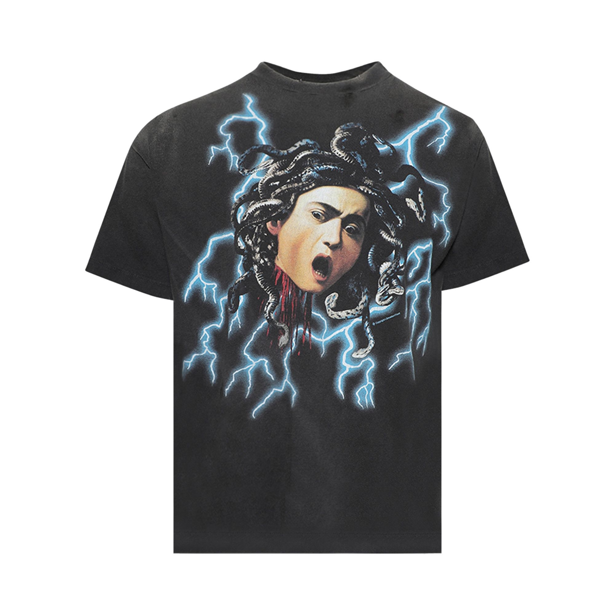 SAINT Mxxxxxx Medusa Tee 'Black' - 1