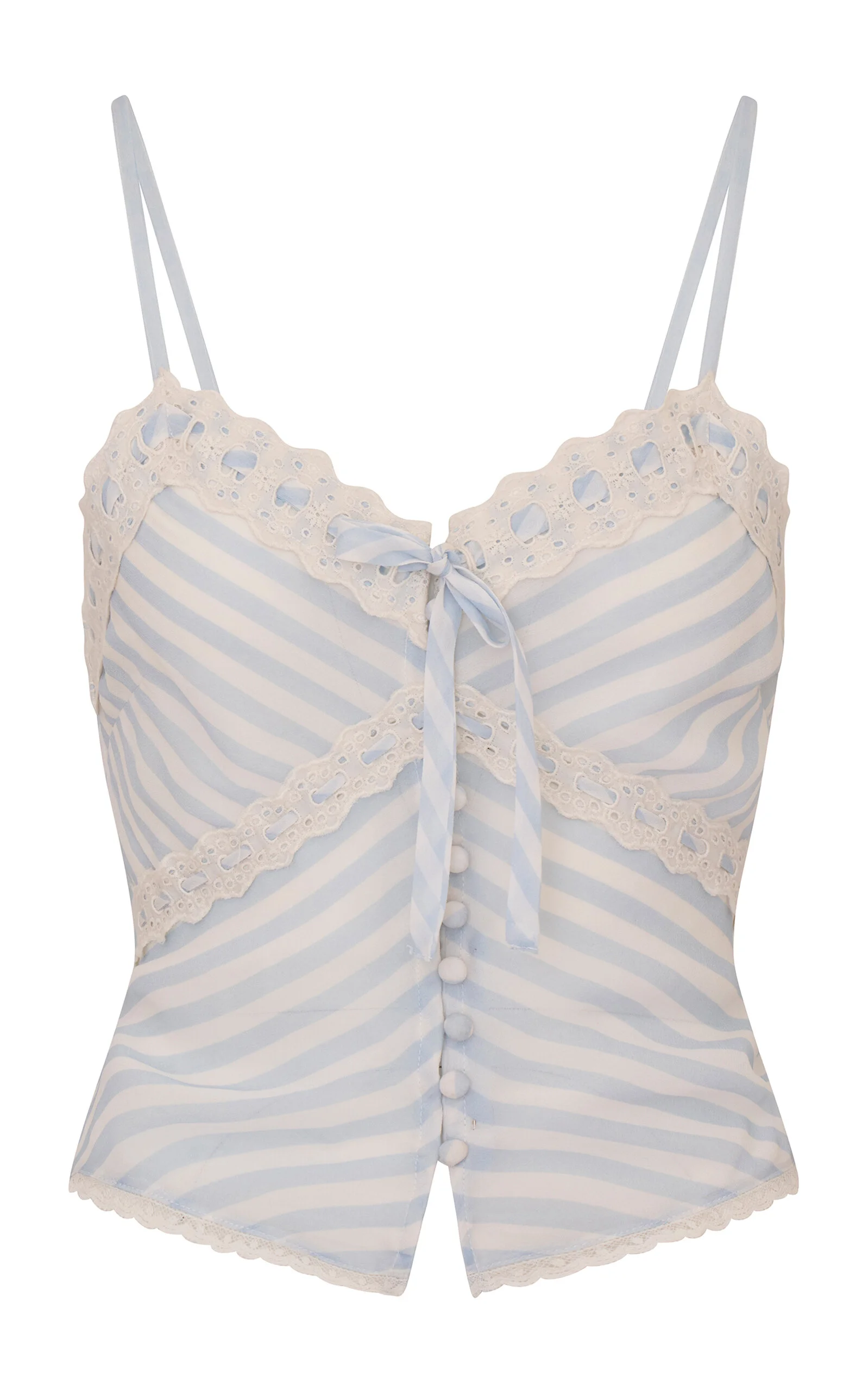Anika Striped Top light blue - 1
