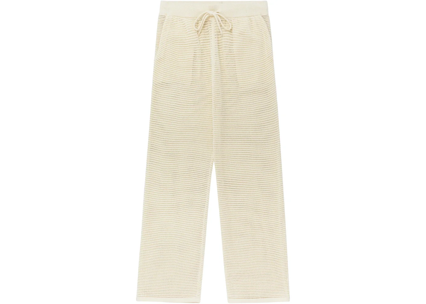 Aime Leon Dore Mesh Knit Pant White - 1
