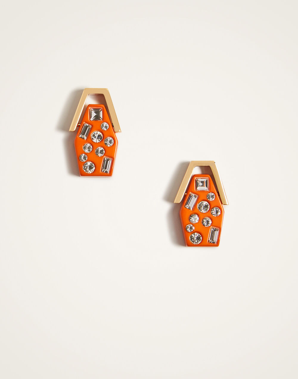 Crystalled Portal Earrings - 4