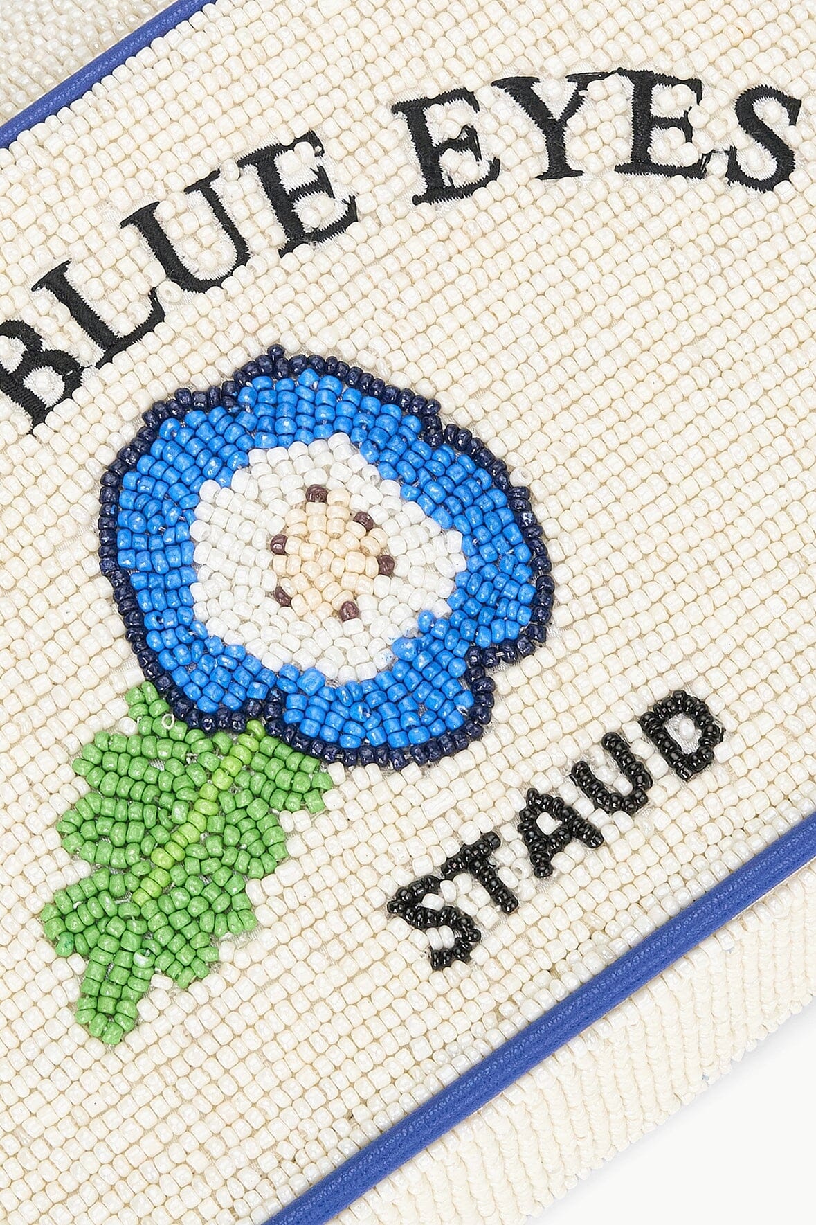 STAUD TOMMY BEADED BAG BABY BLUE EYES - 7