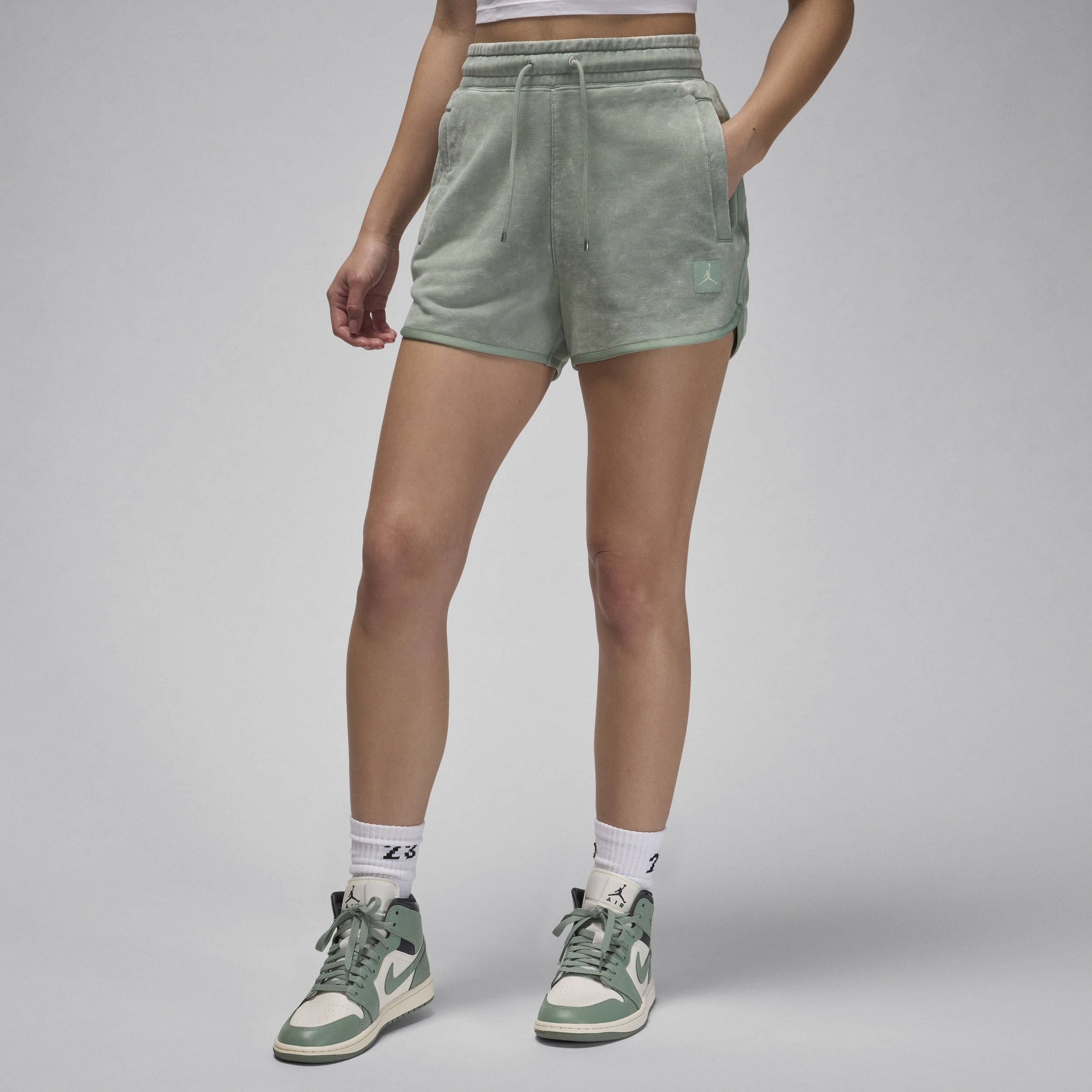 Women's Jordan Flight Fleece Shorts - 1