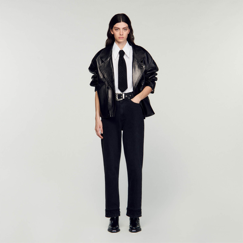 Sandro Jeans with western belt outlook