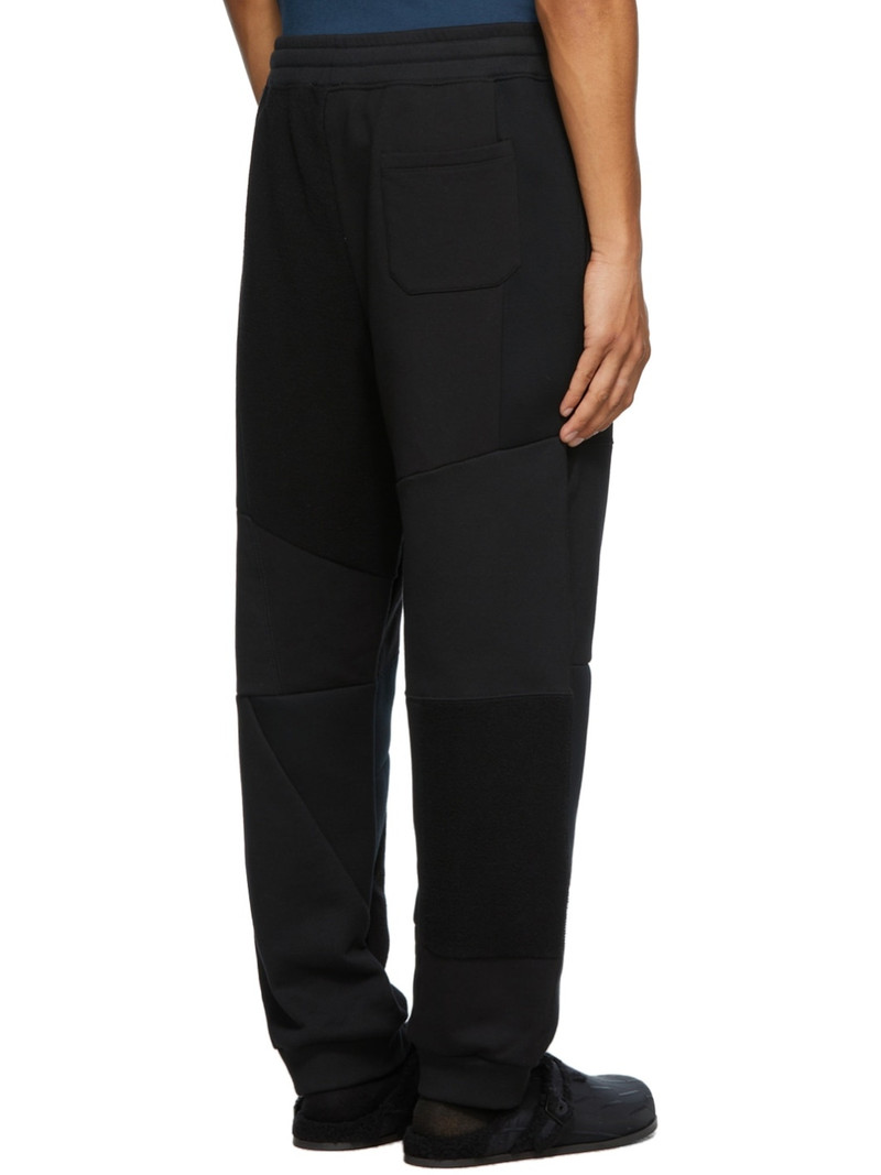 Black Patchwork Lounge Pants 3