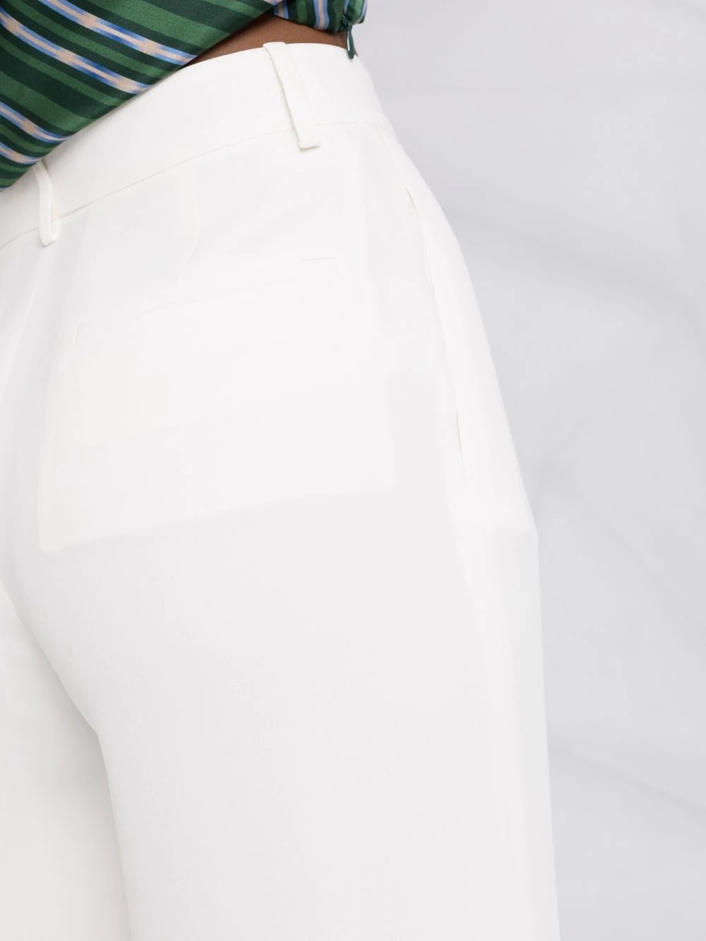 high-waisted wide-leg trousers - 3