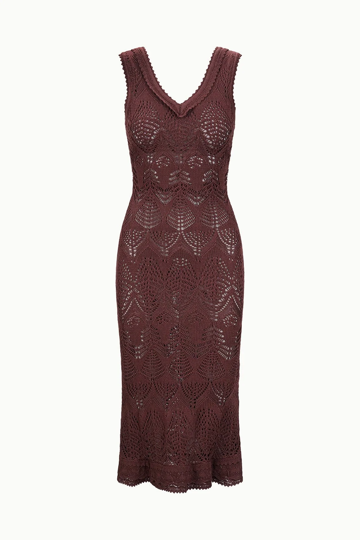 STAUD ROAN DRESS ROOT - 1