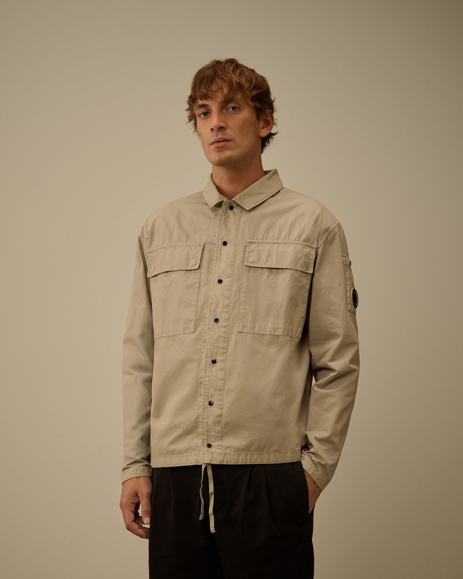 Microreps Peached Lens Button Overshirt - 3