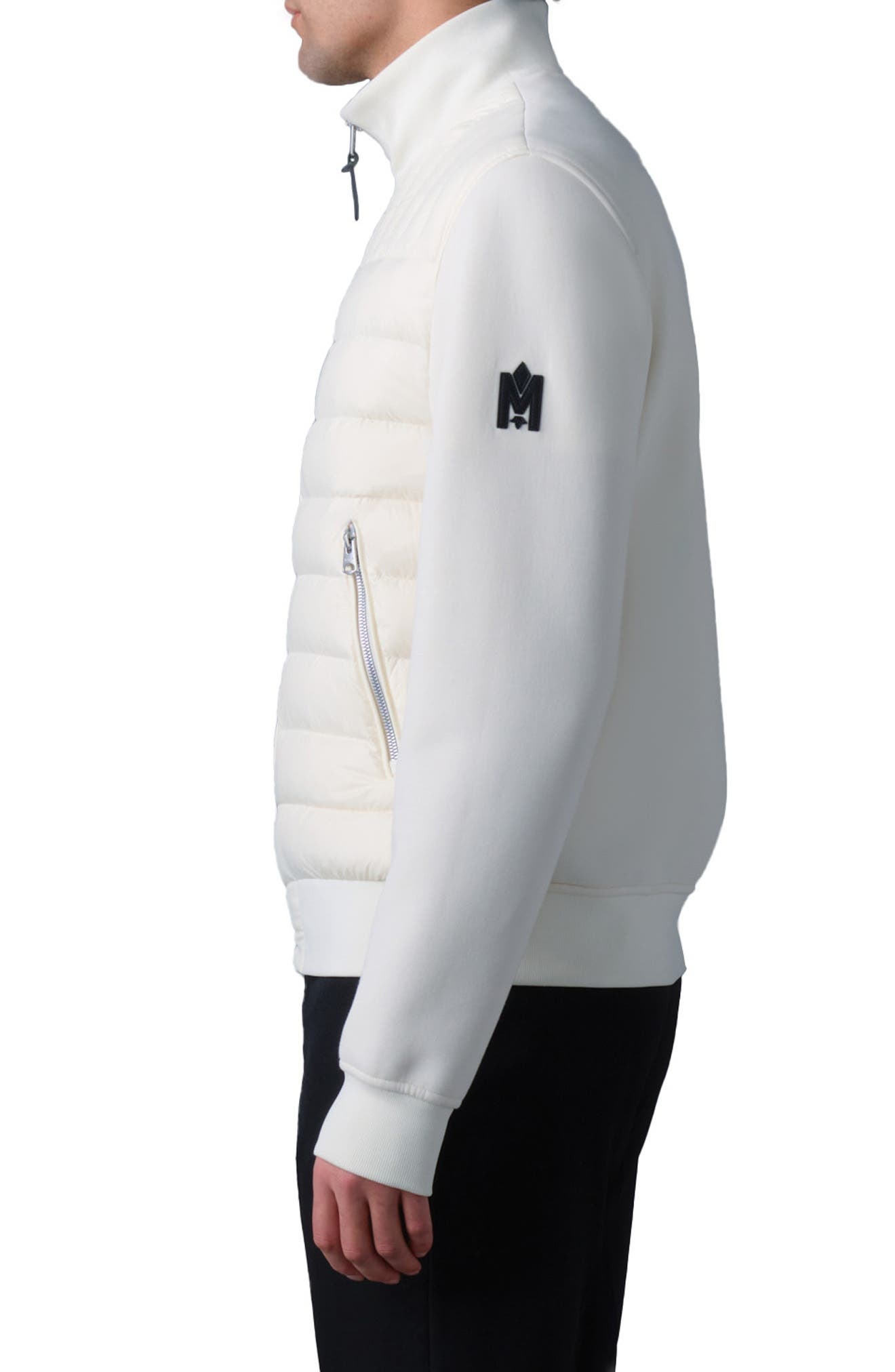 Mackage Collin-R Quilted Down Puffer Jacket in Cream at Nordstrom - 3
