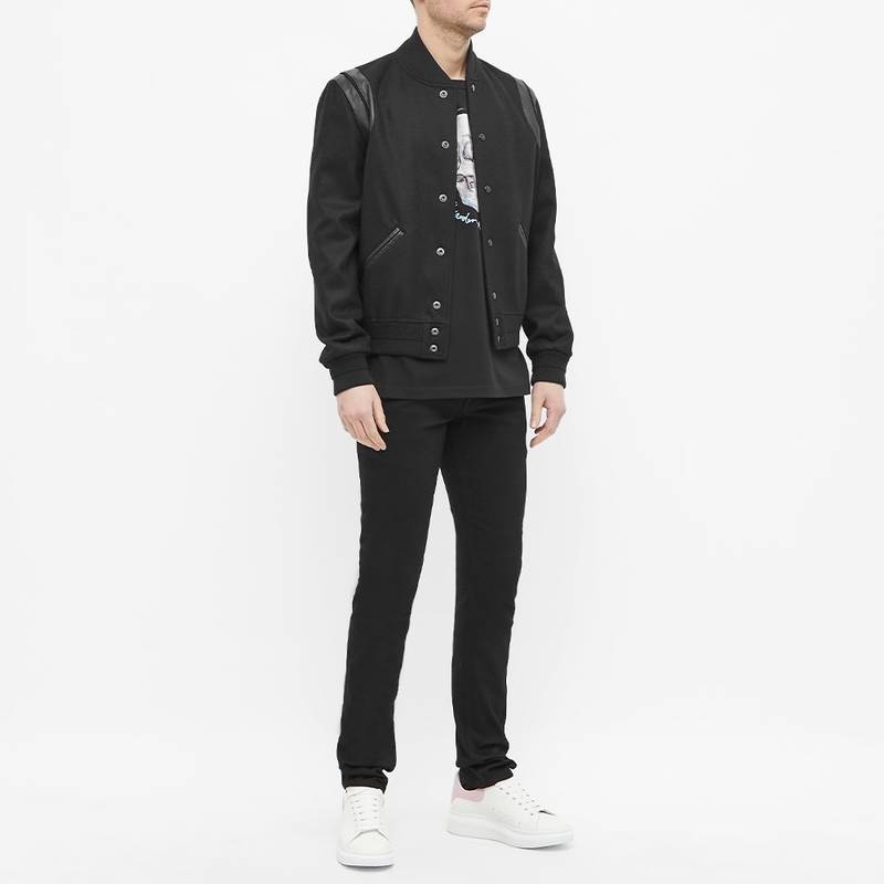 Alexander McQueen Alexander McQueen Skull Print Logo Oversized Tee outlook