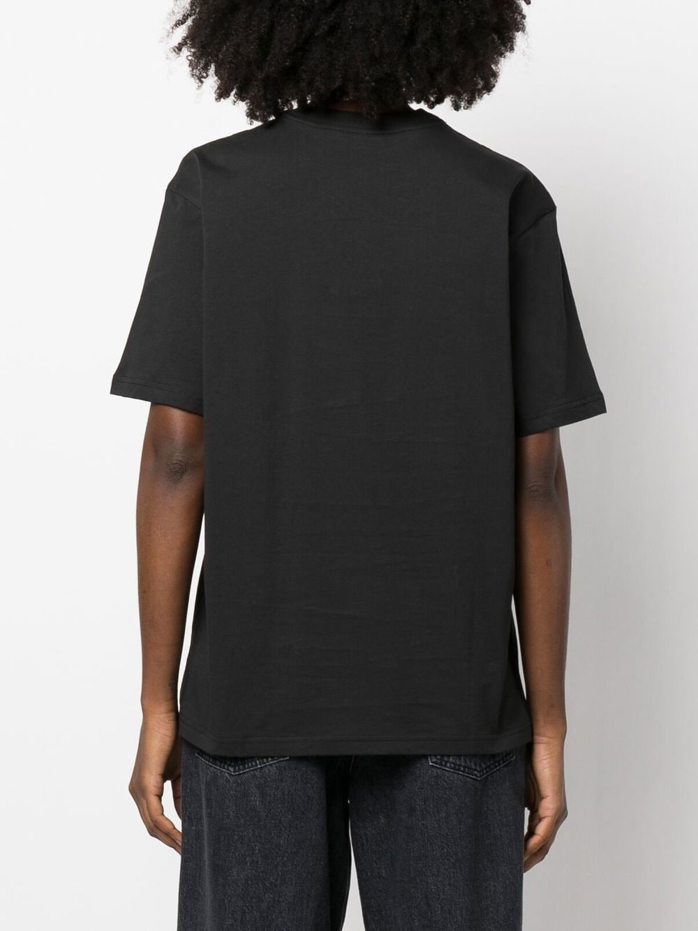 logo-print cotton T-shirt - 8