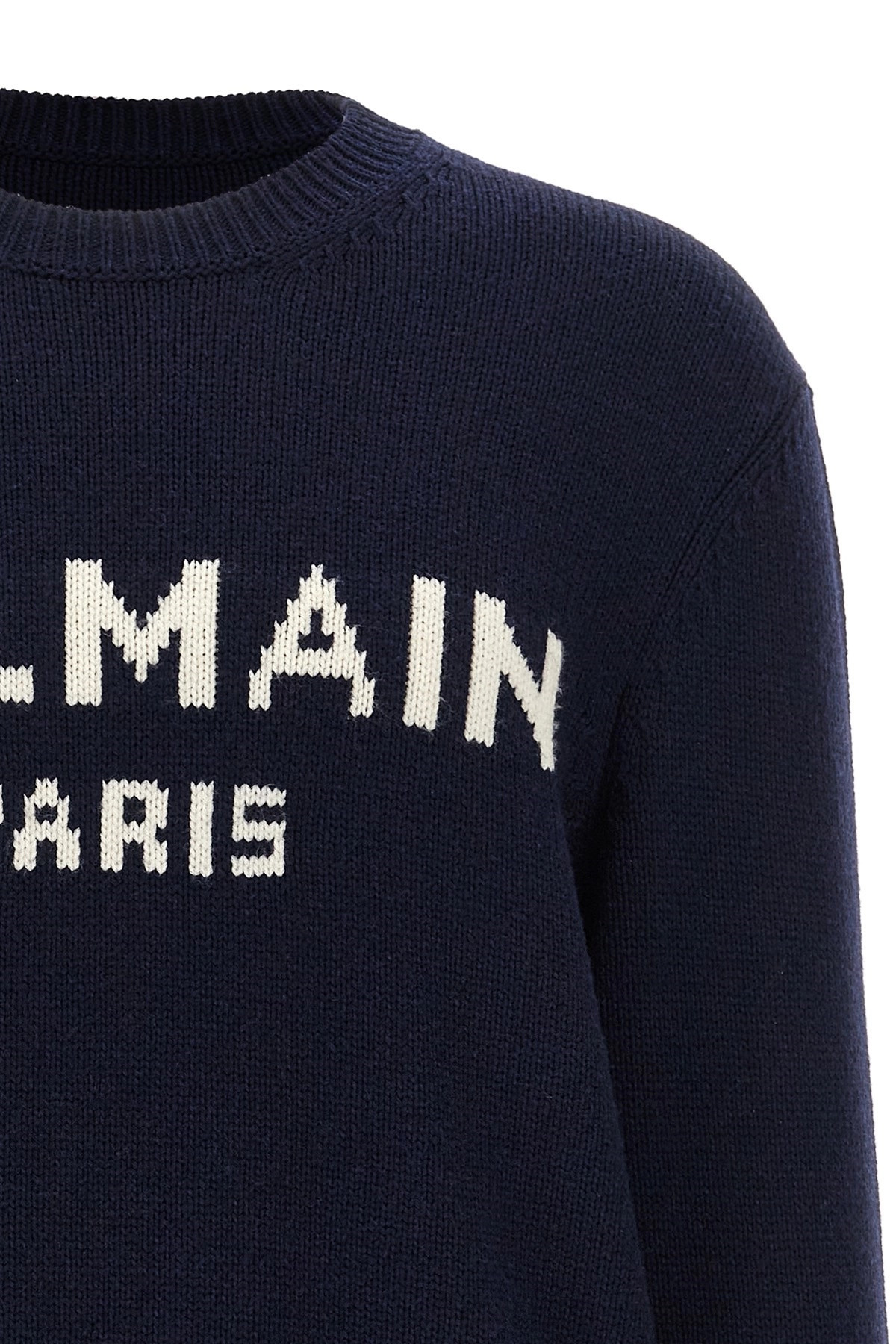 Logo wool sweater - 3